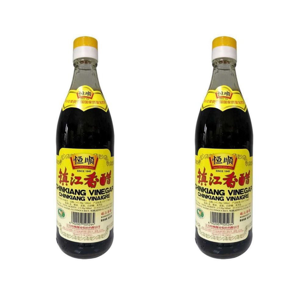 Уксус рисовый Heng Shun Chinkiang Чжэньцзянский 550 мл 2 шт