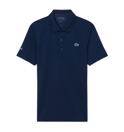 Теннисное поло Lacoste Tennis x Novak Djokovic - navy blue