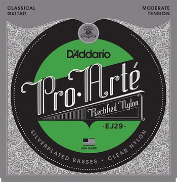 Струны для классической гитары D'ADDARIO EJ29