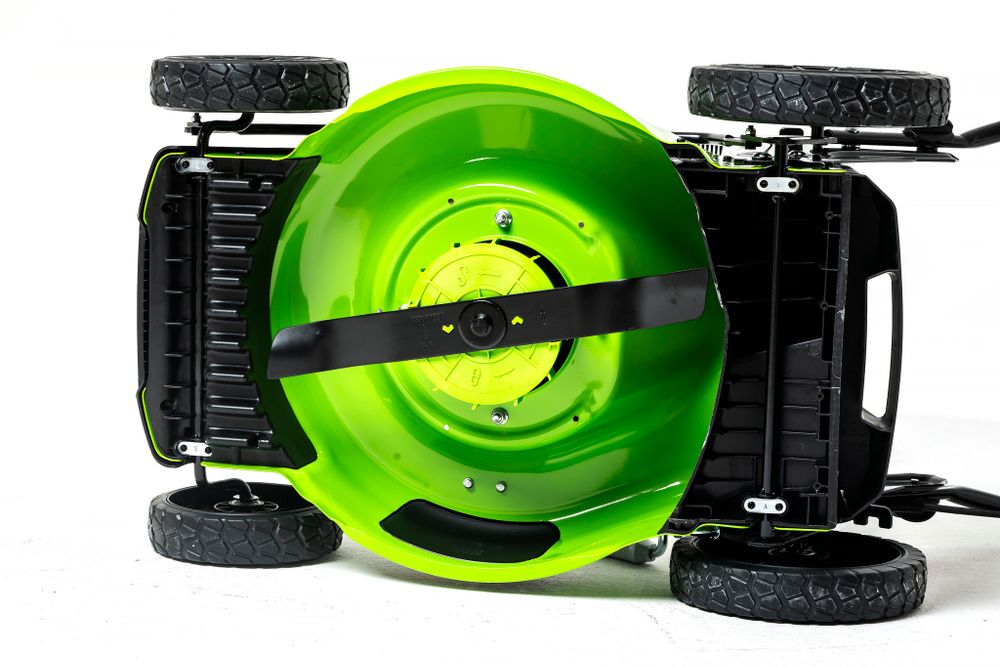 Аккумуляторная газонокосилка Greenworks GD40LM46HPK5, 40v, 46 см, (2514407UG), с аккумулятором 5 А·ч и зарядным устройством