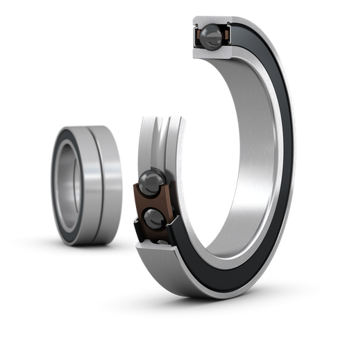 SKF S71905 CE/HCP4ADGA — комплект прецизионных радиально-упорных шарикоподшипников 25×42×18 мм