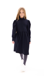 Классическое школьное платье Dark Blue