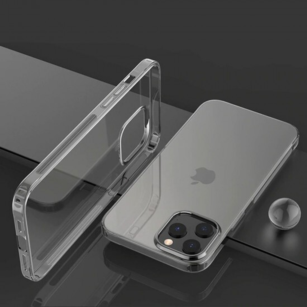 Силиконовый чехол для iPhone 12 Mini, 0.8 мм, 011808 Прозрачный