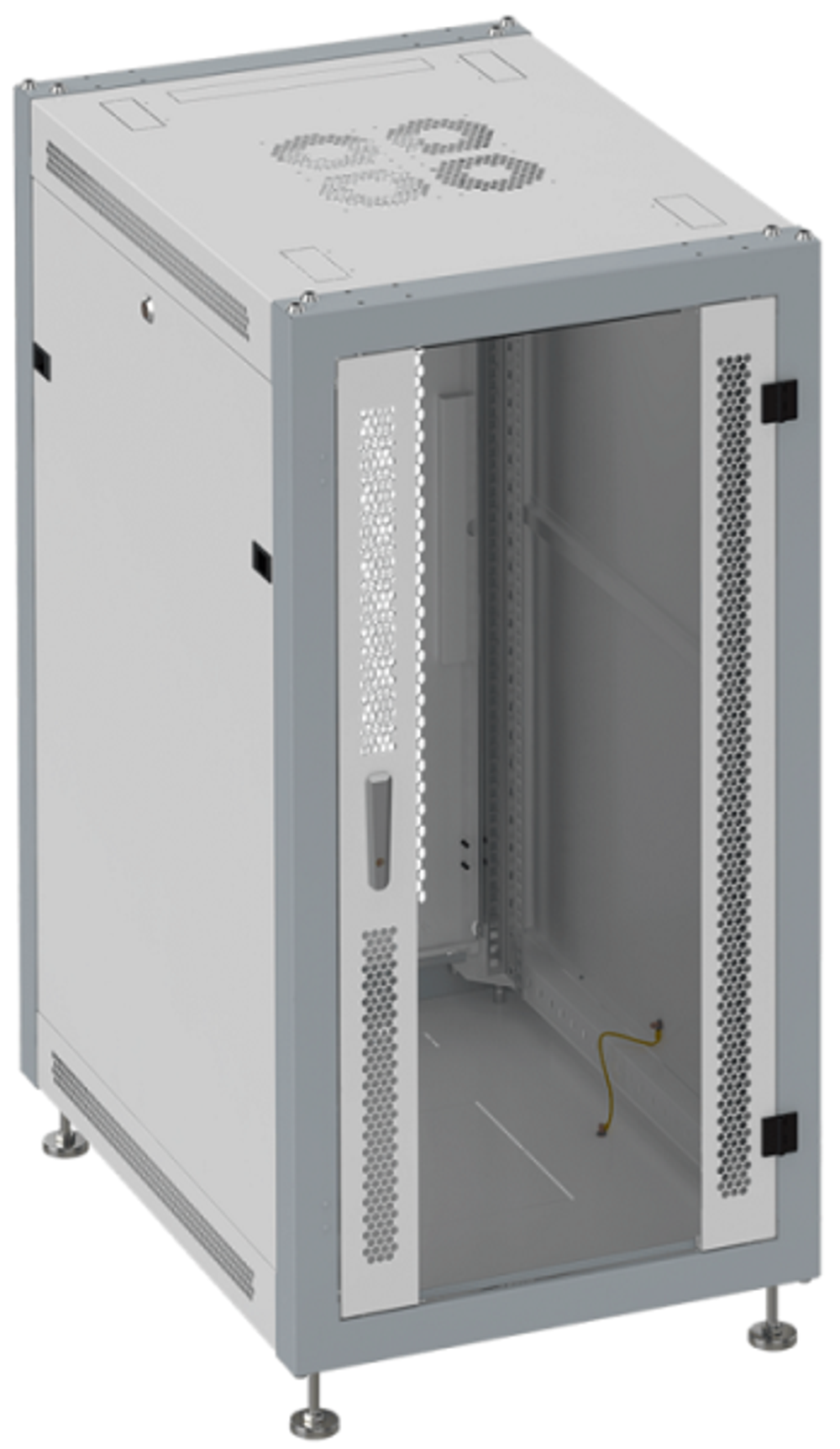 Шкаф напольный 19", 15U SYSMATRIX SL 6615.714