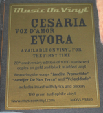 Cesaria Evora / Voz d'Amor (Limited Edition)(Coloured Vinyl)(2LP)