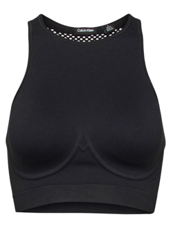 ТОП теннисный Calvin Klein Medium Support Sports Bra - черный