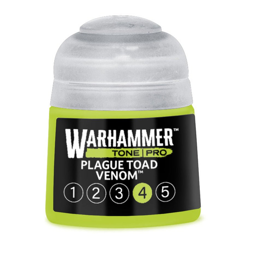 Warhammer Tone Pro Plague Toad Venom 4 — краска для миниатюр, 12 мл (20-214)