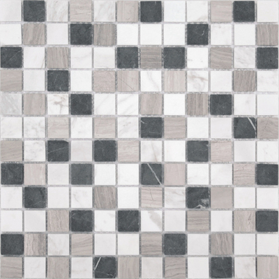 Мозаика Pietra Mix 4 MAT 23x23x4 (ПУ)
