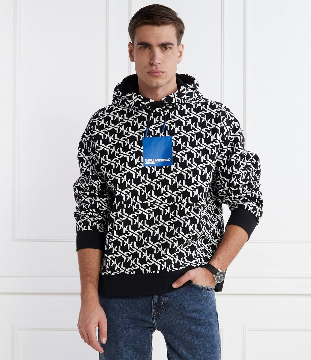 Худи Karl Lagerfeld Jeans - черный(240D1810)