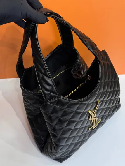 Сумка-шопер Saint Laurent Icare из стеганой кожи ягненка