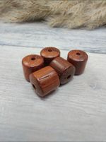 Бусина из сандалового дерева цилиндр 8 х 8 мм, 1 бусина