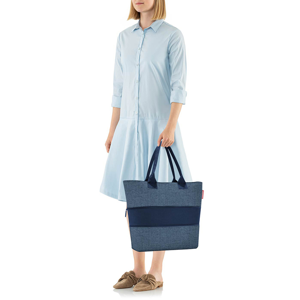 Сумка shopper e1 twist blue