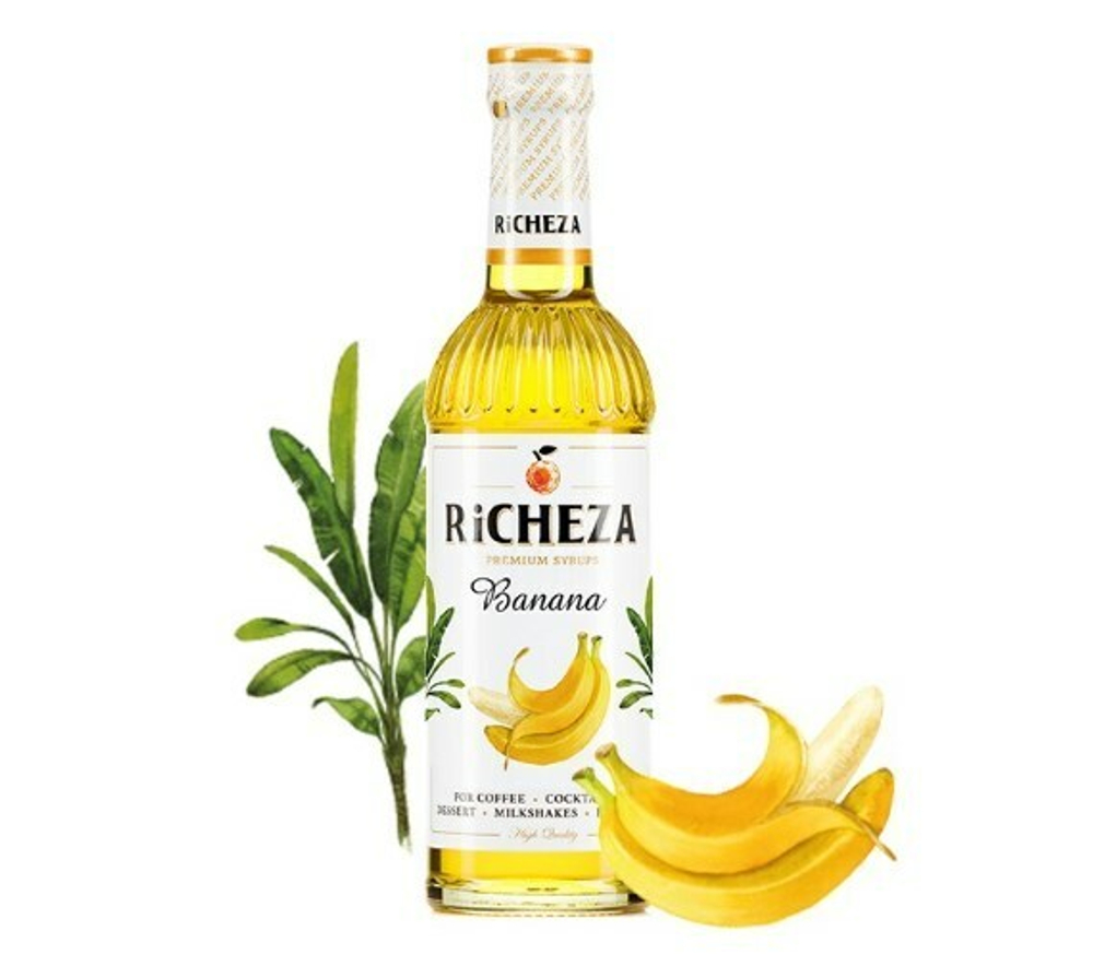 Сироп RiCHEZA Банан стекло (0,33л)