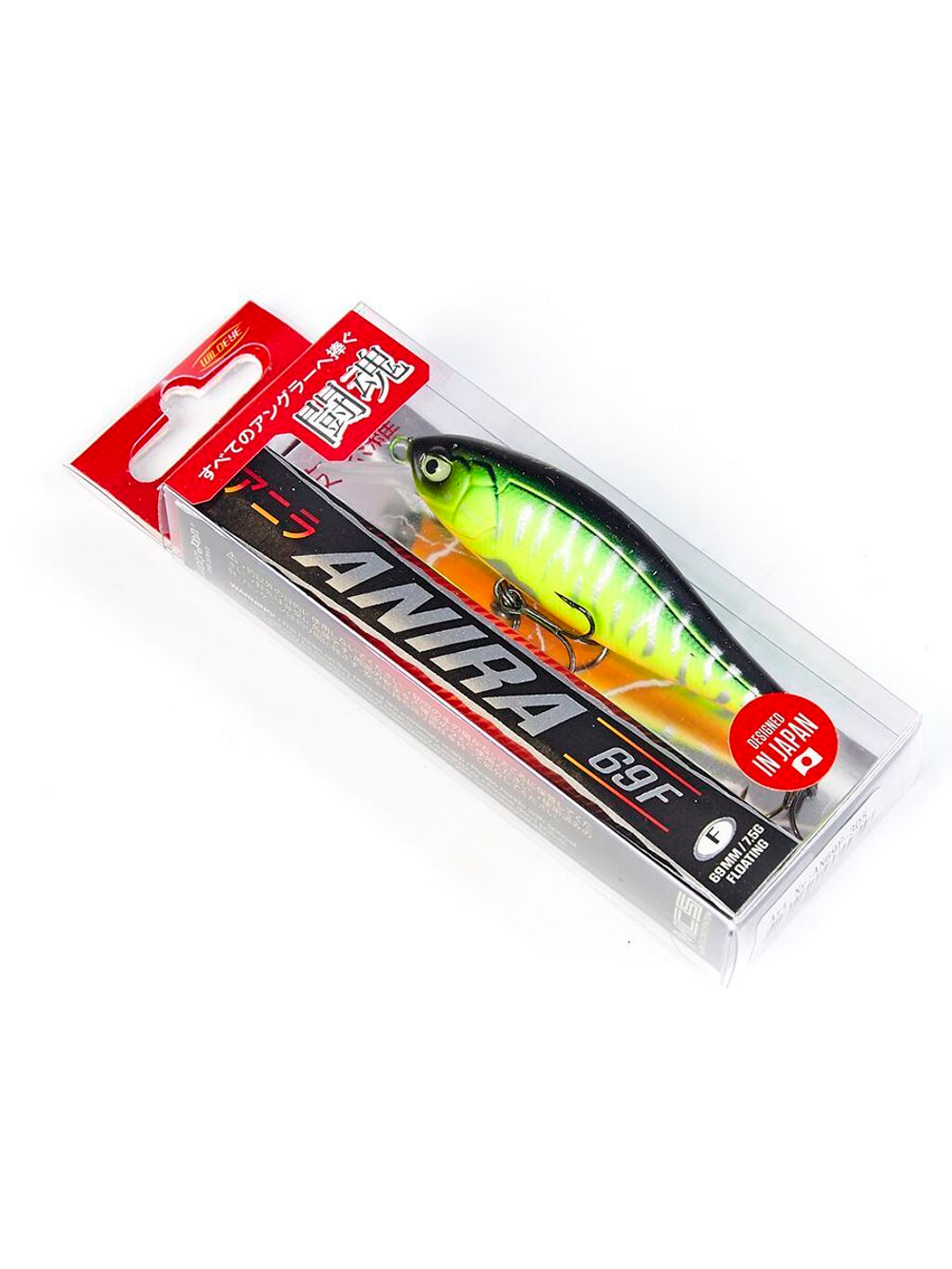 Воблер плавающий Lucky John Pro Series ANIRA F 06.90/105