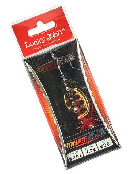 Блесна вращающаяся Lucky John BONNIE BLADE 02 04.3г 001 в блистере