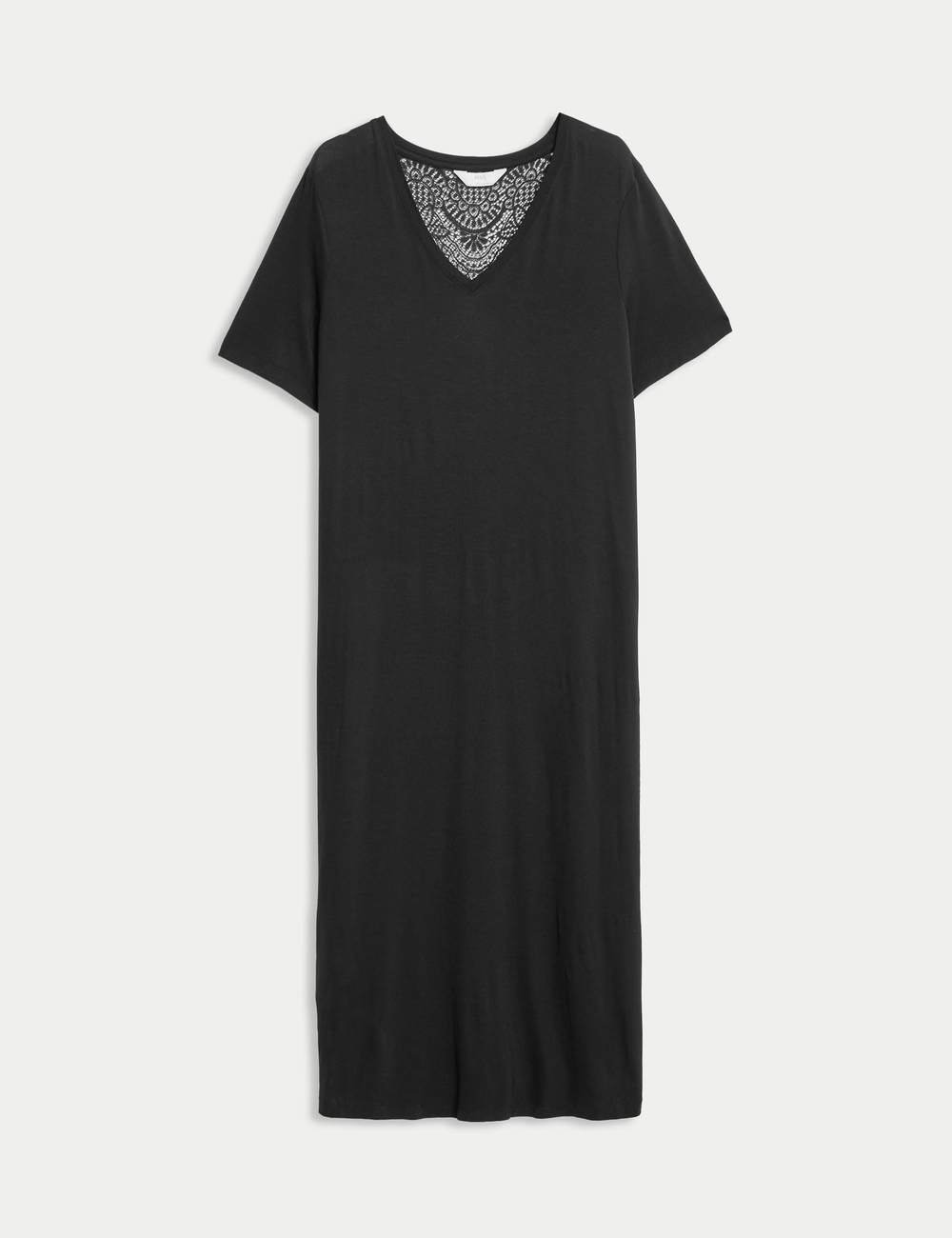Ночная рубашка с кружевной отделкой T37006255N - Marks & Spencer