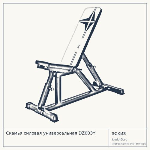 Скамья силовая универсальная DZ003Y