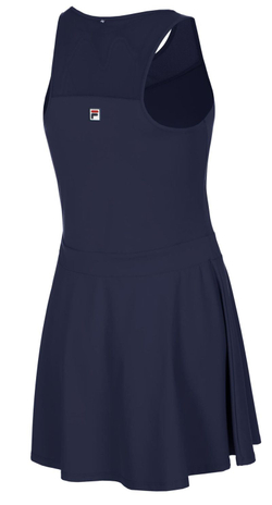 Женское теннисное платье Fila Dress Franja - navy