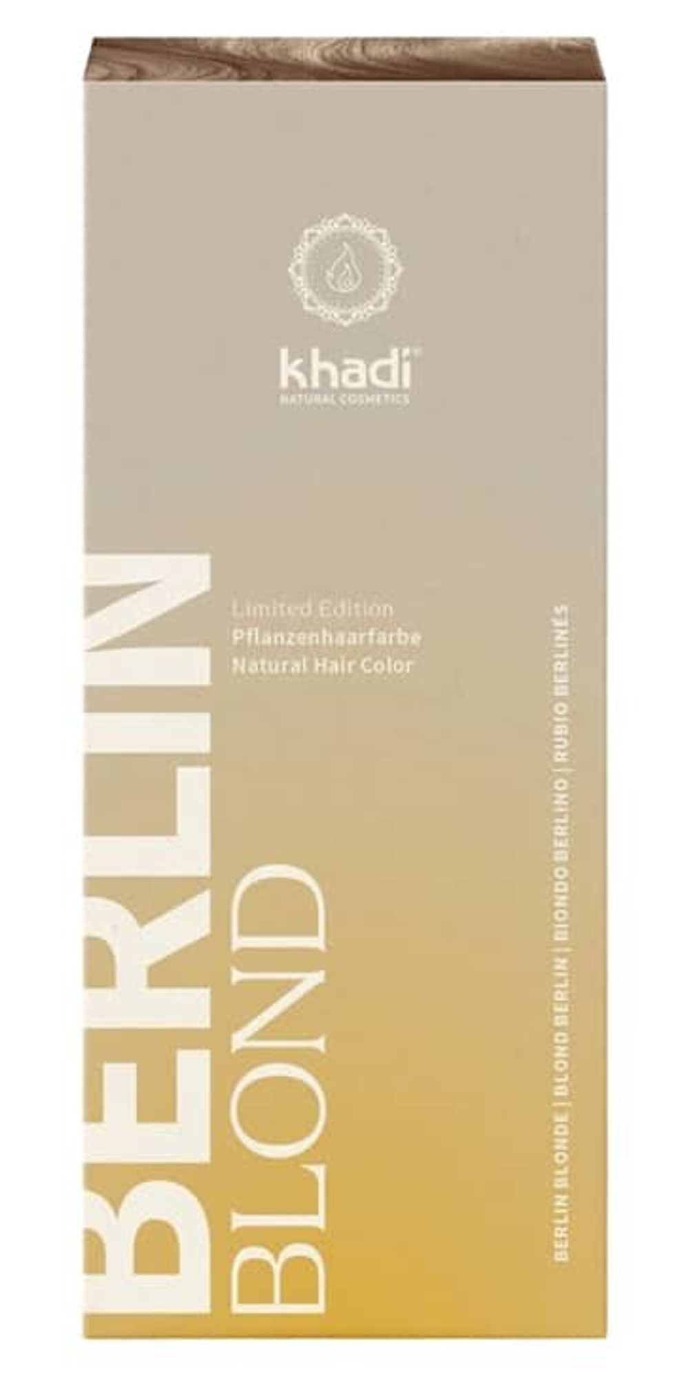 Цвет волос, берлинский блонд Khadi, 100 гр