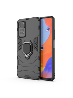 Противоударный чехол с кольцом Panther Case для Xiaomi Redmi Note 11 Pro