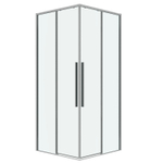 Душевое ограждение Grossman Galaxy 300.K33.01.9090.10.00 (90х90х195) квадрат,раздвижная,хром,стекло прозрачное, 1 место