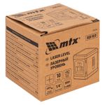 Лазерный уровень XQB RED Basic SET, 10 м, красный луч, батарейки, резьба 1/4" MTX, 35018