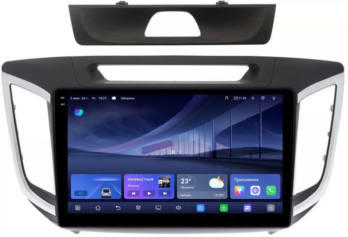 Магнитола для Hyundai Creta 2016-2021 - Kuberg QLed+2K, Android 14, TS105, Быстрейшая, CarPlay, SIM-слот