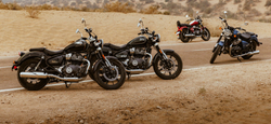 Royal Enfield Super Meteor 650 Astral Blue (Base)
