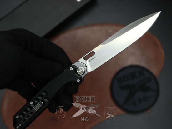 Складной нож НОКС Локи Т 346-100407 c клинком из стали D2, рукоять G10