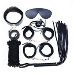 Секс-набор для бондажа Onjoy BDSM Starter Kit черный (8 предметов) (Цвет: черный)