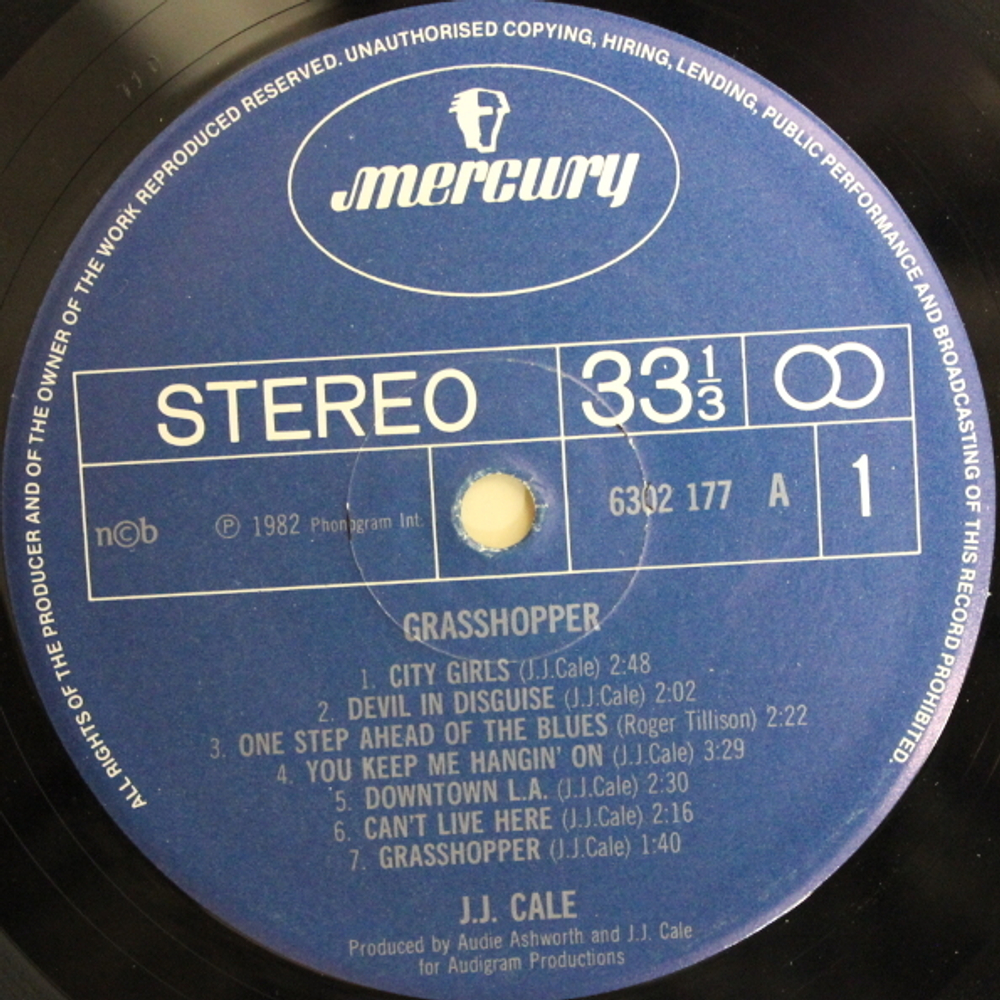 J.J. Cale / Grasshopper (LP)