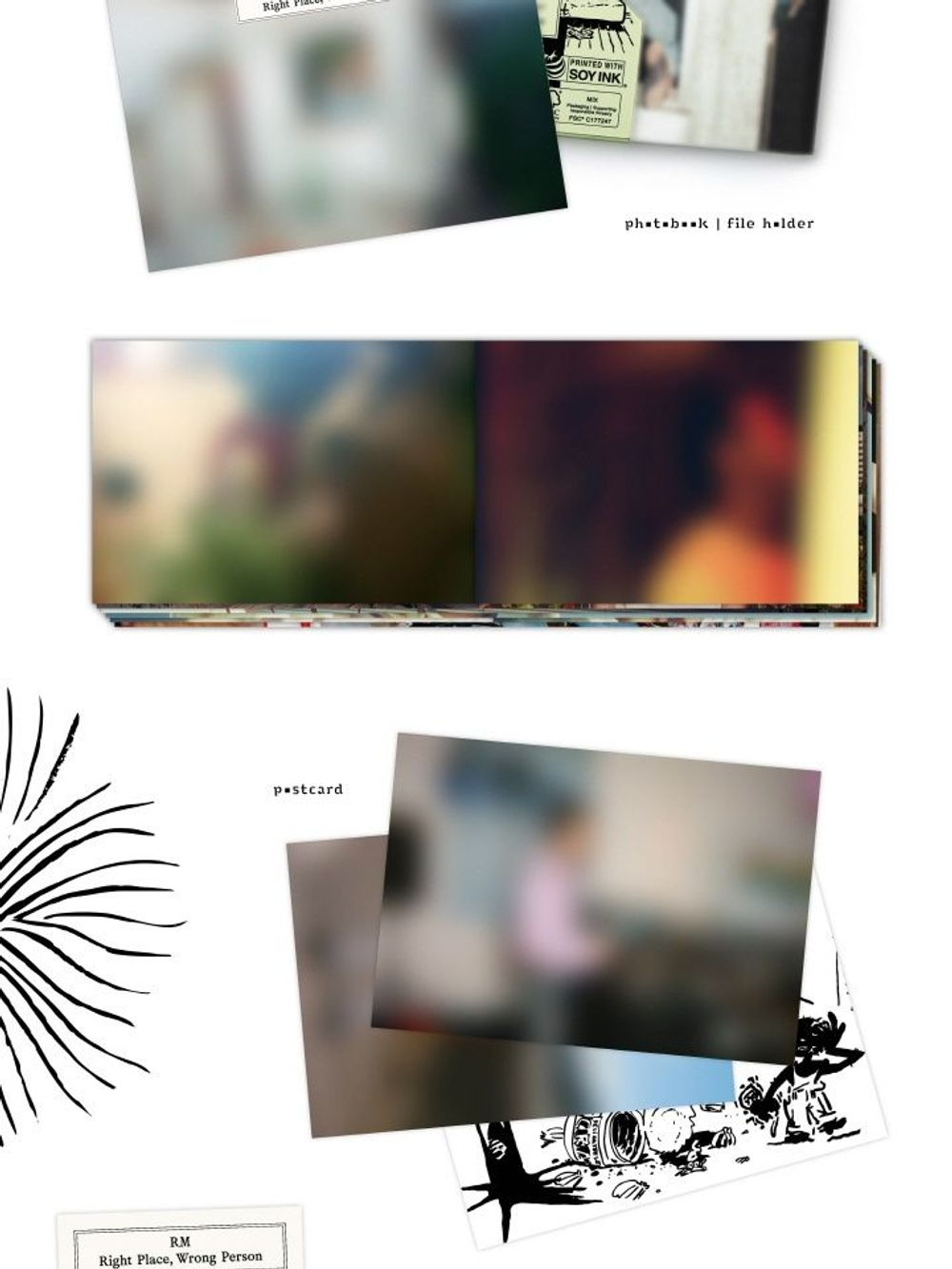 Альбом RM (BTS) - Right Place, Wrong Person Vol.2 WVS ALBUM
