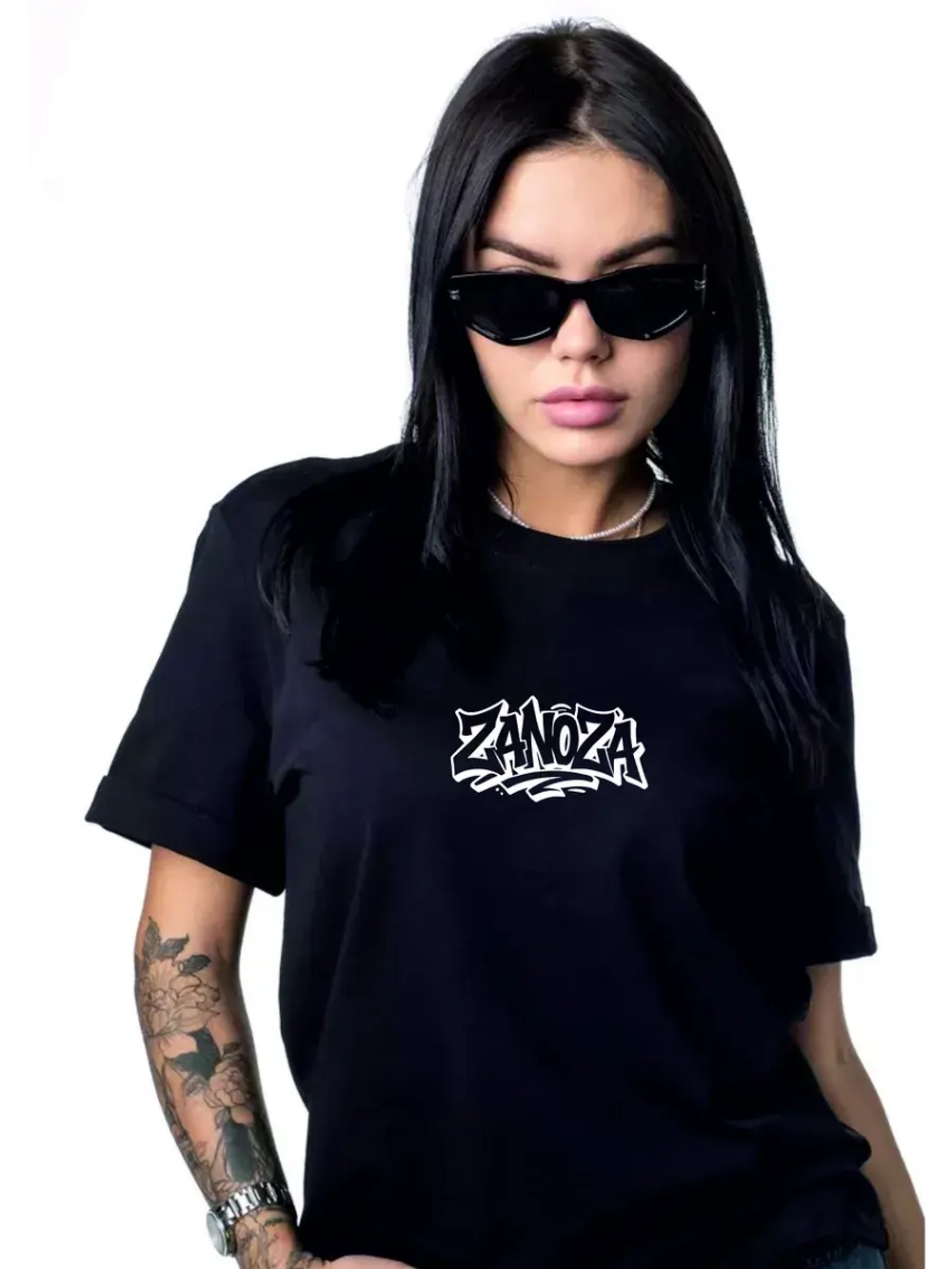 Футболка черная Zanoza black