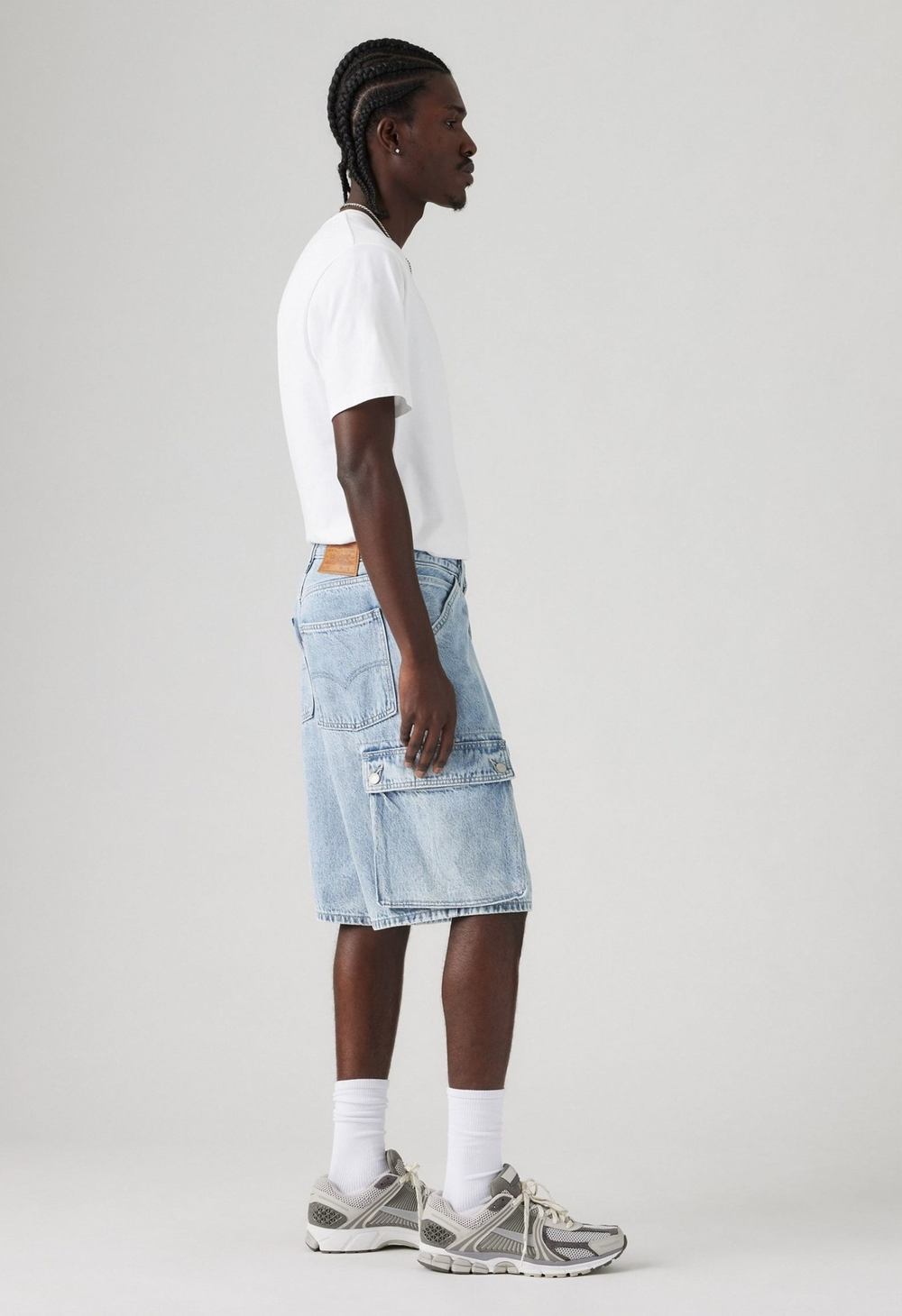 Шорты джинсовые мужские LEVI'S 478 BAGGY CARGO SHORTS