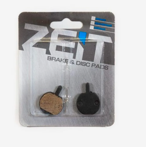 Колодки тормозные ZEIT, для DISK - HIDRAULIC/MECHANICAL, совместимы: Hayes MX2/MX3/Sole, комплект -2шт.