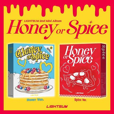 Альбом LIGHTSUM - HONEY OR SPICE 2nd Mini Album 2 Version SET
