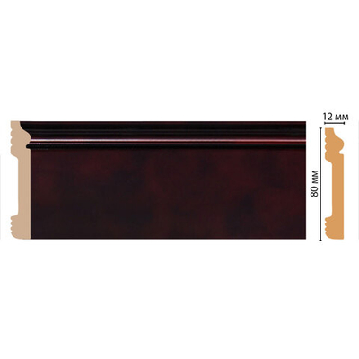 Плинтус Decomaster D005 D005-62 ДМ