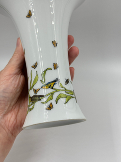 Ваза с птицами и бабочками Rosenthal