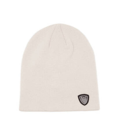 Шапка BEANIE EA7 - кремовый(240129 3F104)