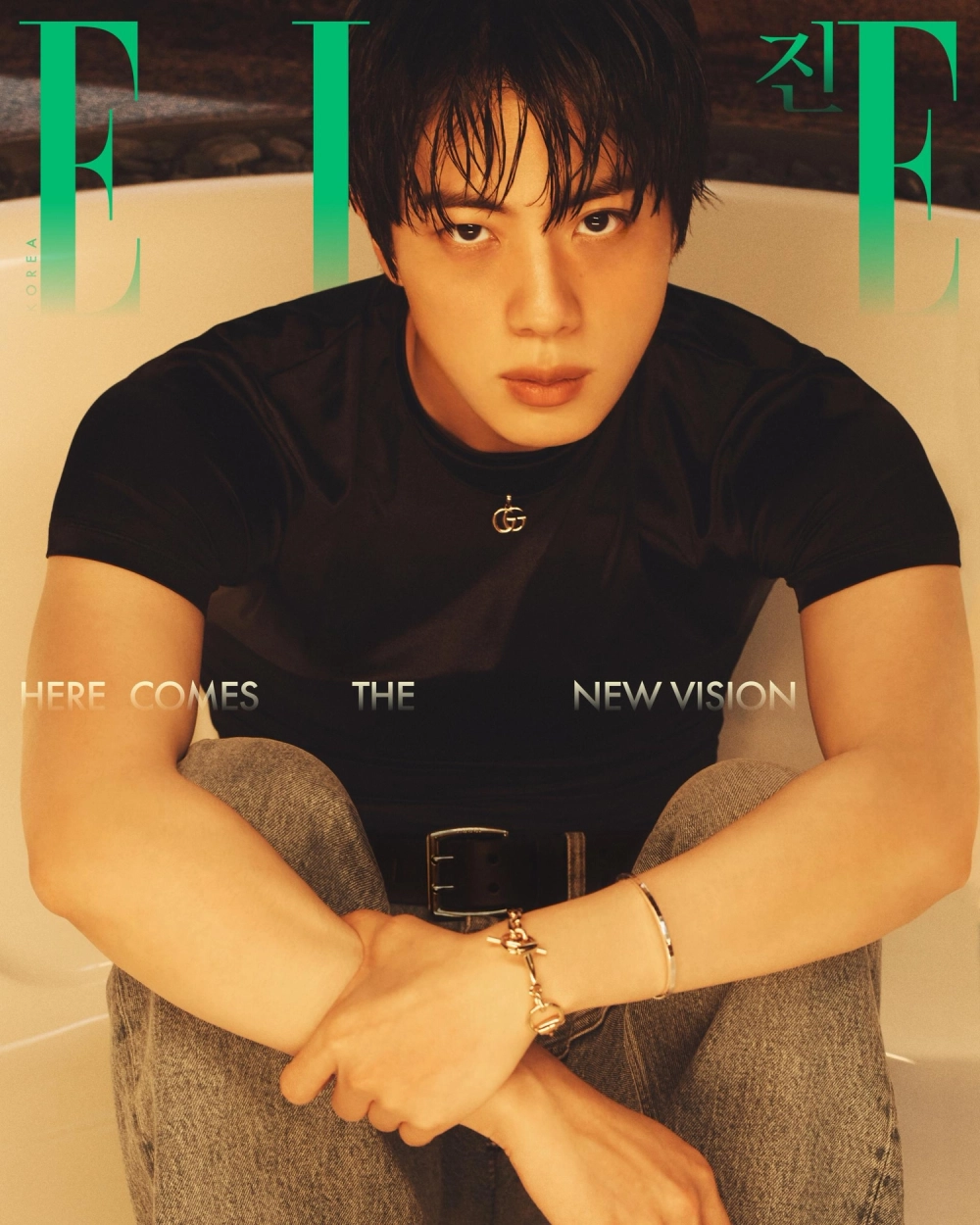 Журнал ELLE - 2026.08 [Обложка: BTS JIN]