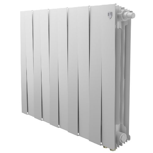 Радиатор Royal Thermo PianoForte 500 VR80 Bianco Traffico - 8 секций нижнее подключение (правое)