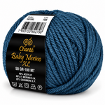 Пряжа Baby Merino XL, 50г, 100м, 40%супервош файн мериносовая шерсть, 40%акрил, 20%кашемир (цена за 1 шт)