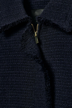 ZARA КУРТКА С КАРМАНАМИ — ZW COLLECTION, МОСРКОЙ СИНИЙ
