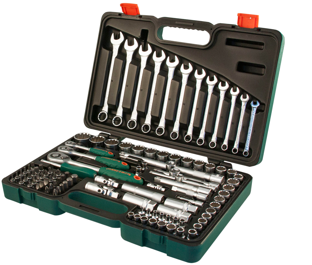 S68H5234111S Набор инструмента универсальный 1/4", 1/2"DR Super Tech, 111 предметов