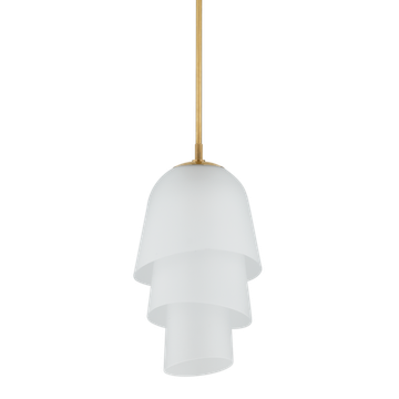Corbett Hela Pendant, 35 cm, Vintage Brass
