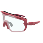Спортивные очки с диоптриями HILX Samurai / Matt Solid Red / Red Polarized Lens + Clear Lens