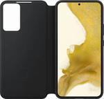 Чехол Clear View для Samsung Galaxy S22+, черный (Из Финляндии)