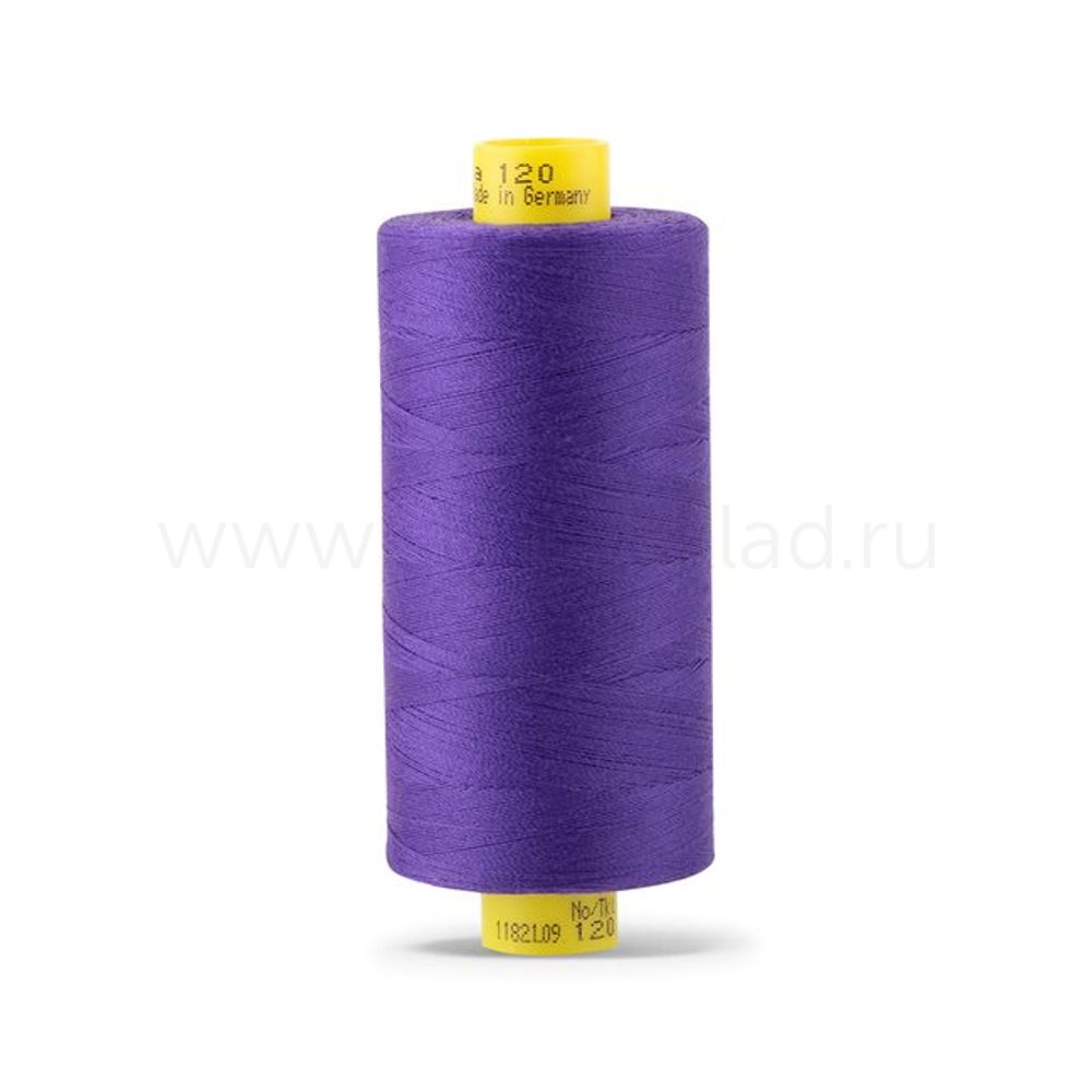 Нитка Gutermann Mara 120 (1000 метров), 1 кат., универсальная | 810 яркий василек