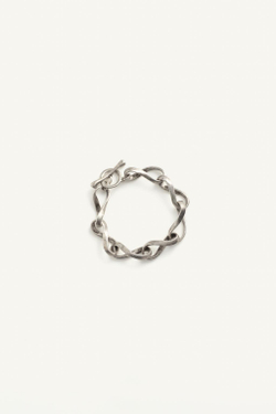 ZARA БРАСЛЕТ С МЕТАЛЛИЧЕСКИМИ ЗВЕНЬЯМИ, СЕРЕБРЯНЫЙ