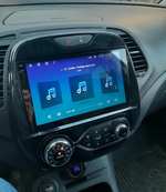 Магнитола для Renault Kaptur 2016+ - FarCar S400-TS18 монитор 9.5" QLED на Android 14, CarPlay, 4G SIM-слот